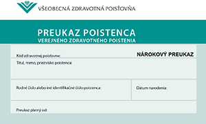 Vzor nárokového preukazu pre cudzincov s poskytnutou doplnkovou ochranou